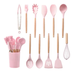 12-Piece Silicone Kitchenware Cooking Utensils Set