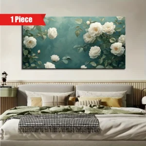 1 piece Floral Canvas