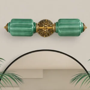 Nordic Retro Milk Glass Wall Sconce