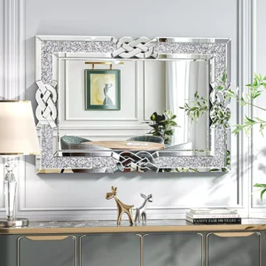 Crushed Diamond Wall Mirror
