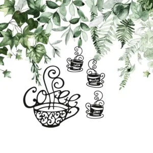 4-Piece Metal Sign Set